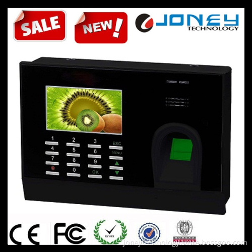 3 Inch Color TFT Zk Biometric Time Clock Device